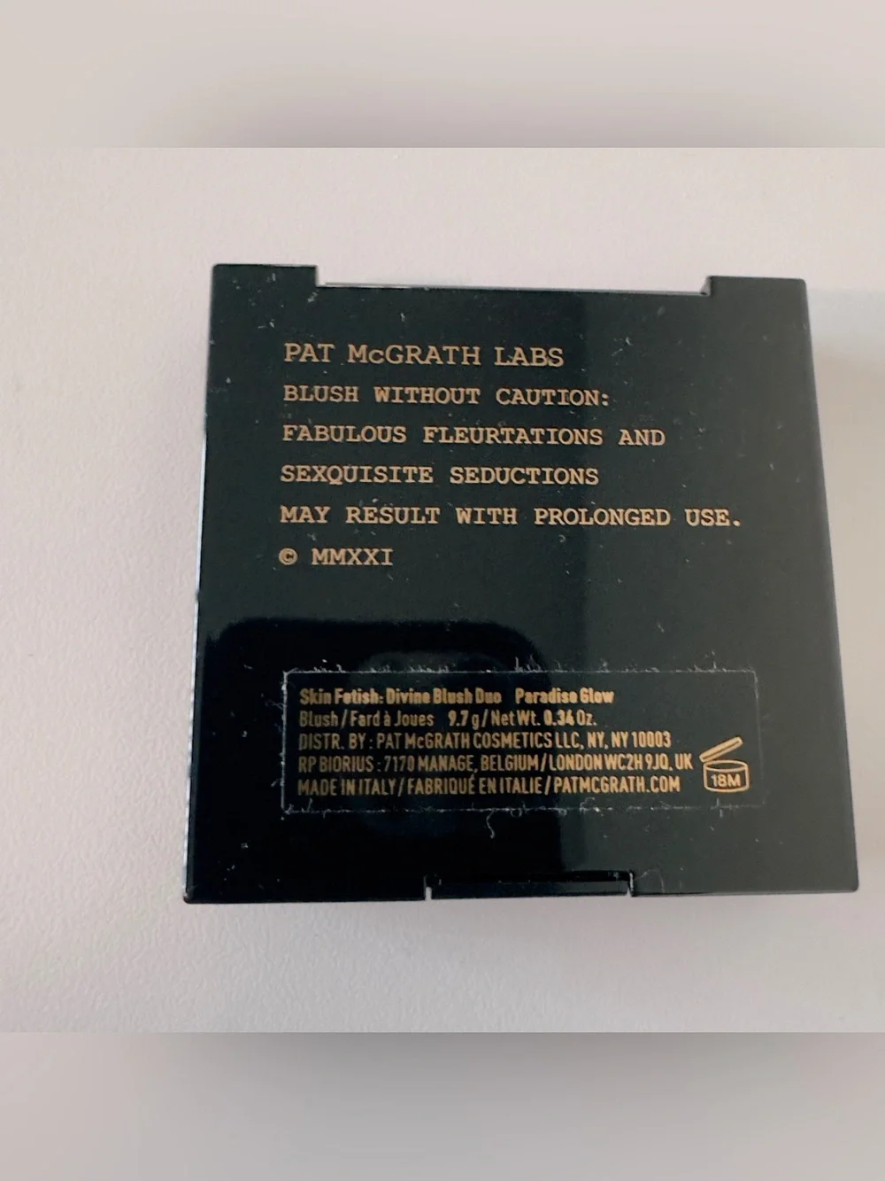 New Pat McGrath Labs Skin Fetish: Divine Blush Duo - Paradise Glow